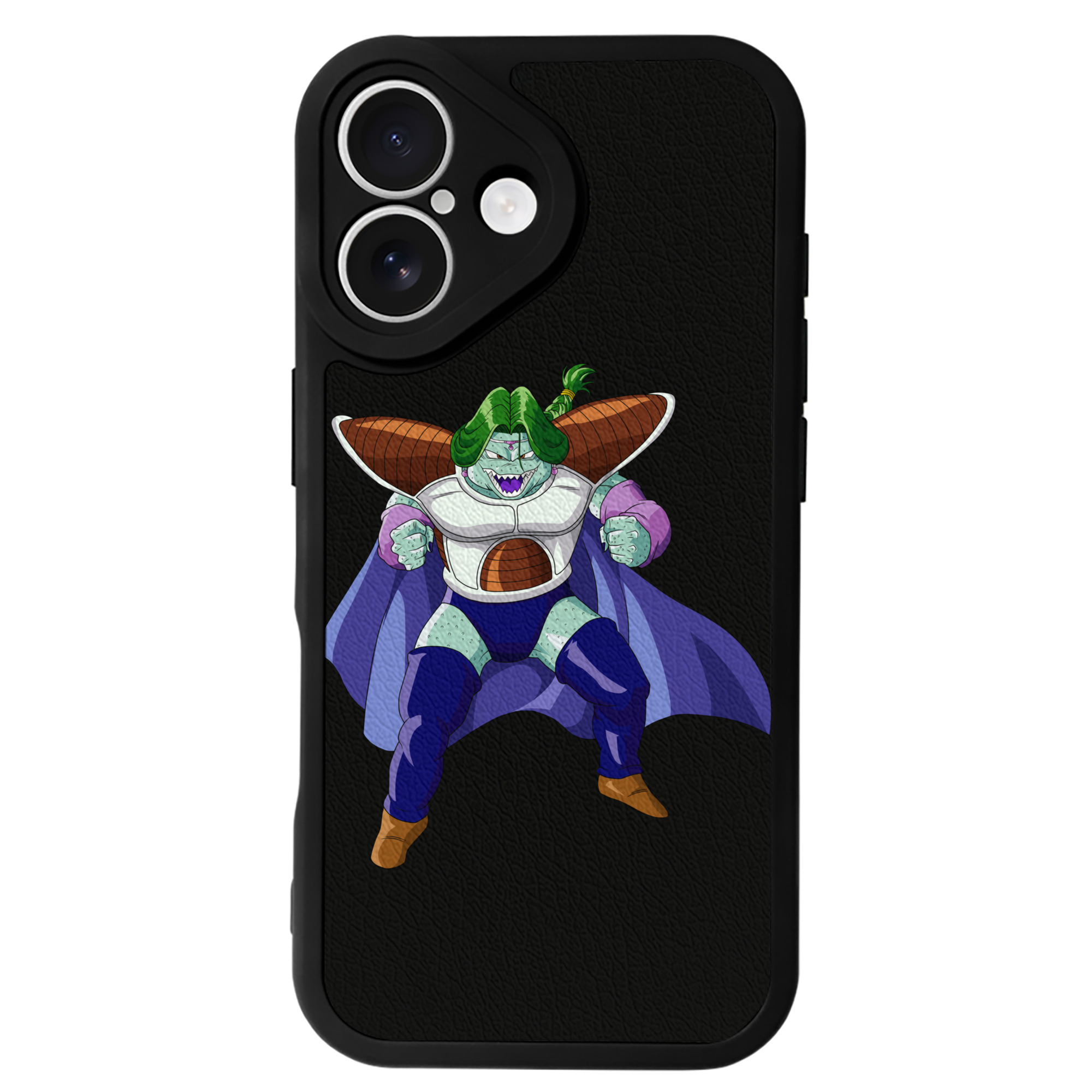 （画像用） ドラゴンボール DRAGON BALL 【iPhone 16シリーズ対応】シリコンスマホケース（レザー調） 材質：シリコン